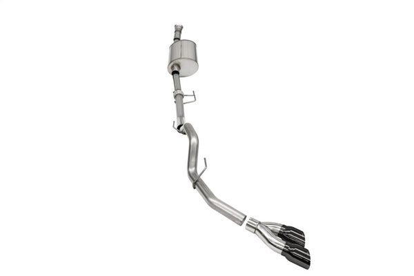 Corsa 2021-2025 Ford F-150 SuperCab/6.5in Bed 3.5L V6 Sport Cat-Back Single Side Exit-