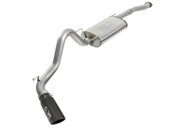 aFe MACH Force XP Cat-Back SS w/Black Tips 16 Toyota Tacoma V6-3.5L