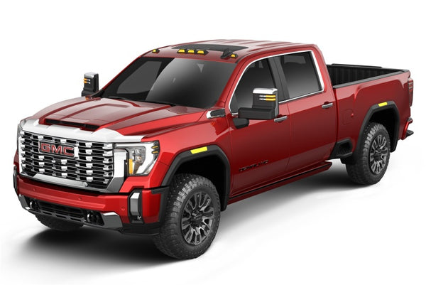 Husky Liners 15-19 Chevrolet Silverado 2500/3500HD (w/o Induc Hood) Aeroskin Hood Protector - Chrome