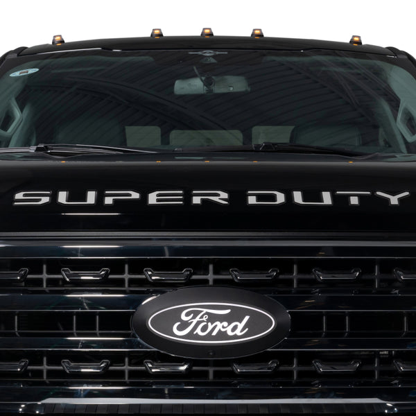 Putco 23-24 Ford Super Duty Front Luminix Ford Led Grille Emblems