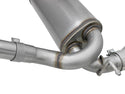 aFe Rebel Series 2.5in 409 SS Cat-Back Exhaust w/ Polished Tips 07+ Jeep Wrangler (JK) V6 3.6L/3.8L