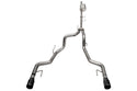 Corsa 2021-2025 Ford F-150 SuperCrew/5.5ft Bed 3.5L V6 Sport Cat-Back Dual Rear Exit-Black PVD