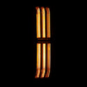 AlphaRex 24-25 Toyota Tacoma NOVA-Series LED Prismatic Tail Lights - Alpha-Black