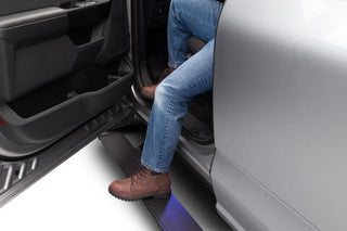 AMP Research 2007-2014 Chevy Silverado 2500/3500 Extended/Crew PowerStep - Black