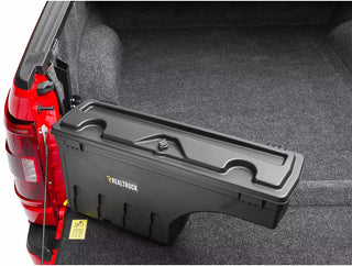 Undercover Swingcase Truck Bed Toolbox 2019-26 GM 1500 with Multipro Tailgate, Passenger Side