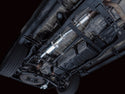 AWE Tuning 2021+ GMC Tahoe/Yukon 5.3L 0FG Split Rear Exit Catback Exhaust - Quad Chrome Silver Tips
