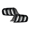 Form Lighting 2015-2023 Ford Mustang LED Tail Lights Smoke (Pair)