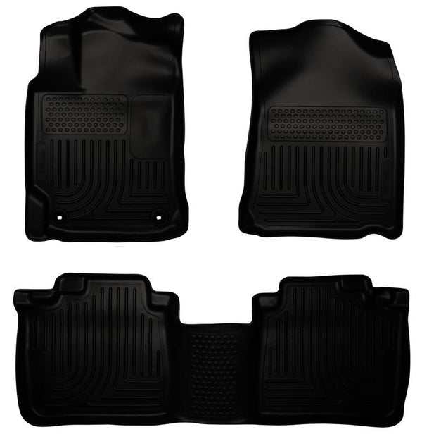 Husky Liners 2012 Toyota Camry WeatherBeater Combo Black Floor Liners