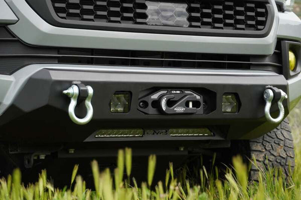 DV8 Offroad 16-23 Toyota Tacoma Center Mount Winch Front Bumper