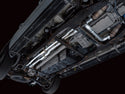 AWE Tuning 2021+ Cadillac Escalade 6.2L 0FG Dual Exit Exhaust System w/ 5in Diamond Blk Tips