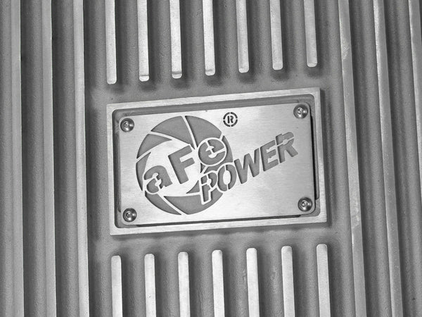 aFe Transmission Pan (Raw); Ford Trucks 6R140 11-14 V8-6.7L (td)