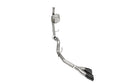 Corsa 2021-2025 Ford F-150 SuperCab/6.5in Bed 5.0L V8 Xtreme Cat-Back Single Side Exit-Black PVD