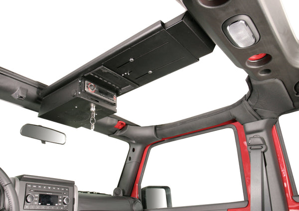 Tuffy Jk Overhead Console- Blk- 2007+ Jk Wrangler