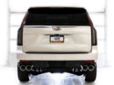 AWE Tuning 2021+ Cadillac Escalade 6.2L 0FG Dual Exit Exhaust System w/ 5in Chrome Silver Tips