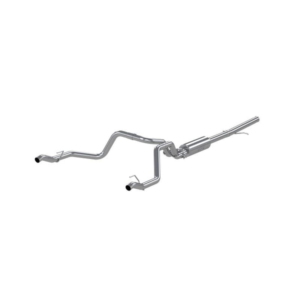 MBRP 2019 Chevrolet Silverado 1500 4.3L/5.3L 2.5in Cat Back Dual Rear Exit - T409
