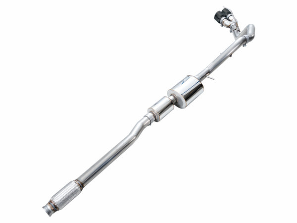 AWE Tuning 2021+ GMC Suburban/Yukon XL 5.3L 0FG Side Exit Catback Exhaust - Diamond Black Tips
