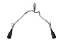 Corsa 25-26 Ram 2.5in Stainless Steel Sport Cat-back Dual Rear Exit 5.0in Black Tips