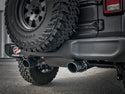 aFe Rebel Series 2.5in 409 SS Axle-Back Exhaust w/ Black Tips 2018+ Jeep Wrangler (JL) V6 3.6L