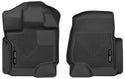 Husky Liner X-Act Contour Black Floor Liners 2017-24 Ford F250 F350 Super Duty Front Pair