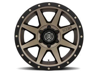 ICON Rebound 18x9 6x5.5 25mm Offset 6in BS 95.1mm Bore Bronze Wheel