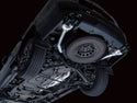 AWE Tuning 2021+ GMC Suburban/Yukon XL 5.3L 0FG Split Rear Exit Catback - Quad Diamond Blk Tips