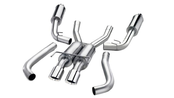 Corsa 2015-2020 Ford F-150 EcoBoost Cat-Back Single Side Exit w/ 4.0in Polished Tip