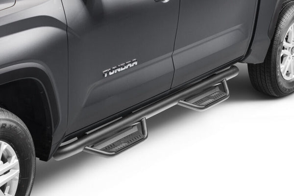 N-Fab Podium LG 2022+ Toyota Tundra CrewMax - Tex. Black - 3in