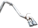 AWE Tuning Exhaust for 4th Gen Toyota Tacoma Dual Chrome Silver Tips