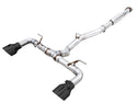 AWE Tuning Subaru BRZ / Toyota GR86 / Toyota 86 Track Edition Cat-Back Exhaust- Diamond Black Tips