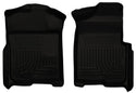 Husky Liners 09-12 Ford F-150 Regular/Super/Super Crew Cab WeatherBeater Black Floor Liners