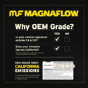 MagnaFlow 17-20 Nissan Rogue Sport Rear Underbody 2L Direct Fit Converter