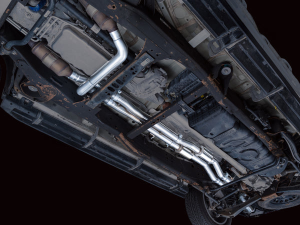 AWE Tuning 2021+ Cadillac Escalade 6.2L 0FG Dual Exit Exhaust System (Reuses OE Tips)