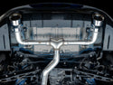 AWE Tuning Subaru BRZ/ Toyota GR86/ Toyota 86 Track Edition Cat-Back Exhaust- Chrome Silver Tips