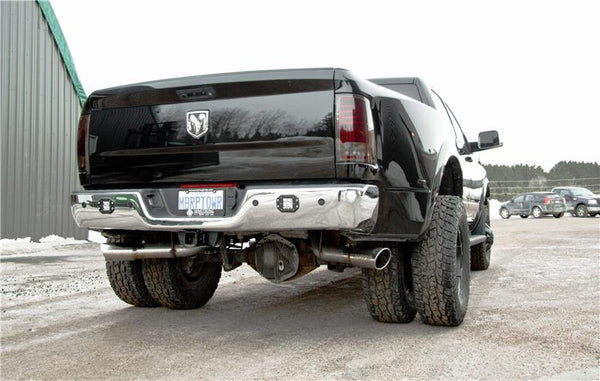 MBRP 13-15 Dodge 25/3500 Cummins 6.7L(Excl. CC/SB)4in Filter Back Cool Duals AL(Leaf Spring)