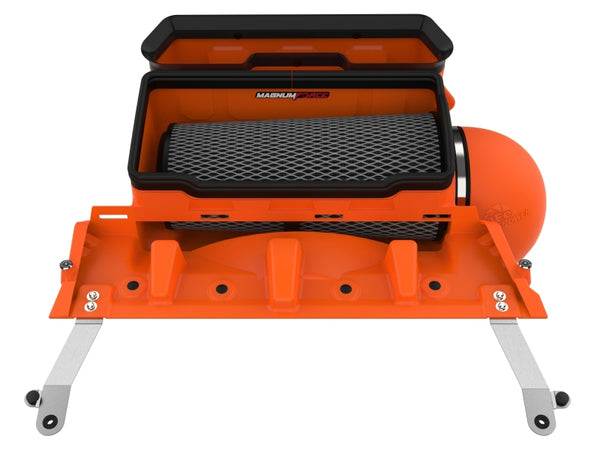 aFe 21-23 RAM 1500 TRX V8-6.2L SC Magnum FORCE Stage2 Orange Edition Cold Air Intake System w/Pro 5R