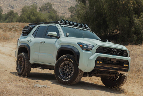 DV8 Offroad 25-26 Toyota 4Runner Exterior Window Molles (Use w/ PN dveRRTF3-02) - Driver & Passenger