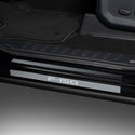 Putco 15-20 Ford F-150 - SuperCrew w/ F-150 Etching (4pcs) Black Platinum Door Sills