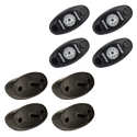 Rigid Industries Rock Light Kit- Red (4 lights)