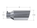 MBRP Universal Tip 8in OD Rolled End 5in Inlet 18in Length T304