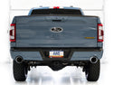 AWE Tuning 2021+ Ford F150 Tremor w/ Bumper Cutouts 0FG Non-Resonated Cat-Back w/ Chrome Silver Tips