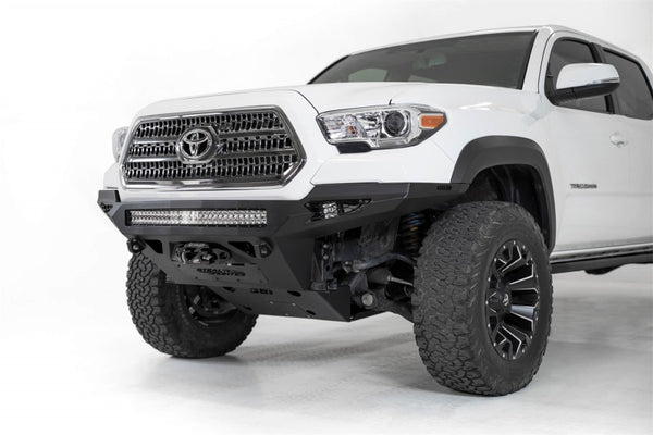 Addictive Desert Designs 16-19 Toyota Tacoma Stealth Fighter Front Bumper w/ Winch Mount