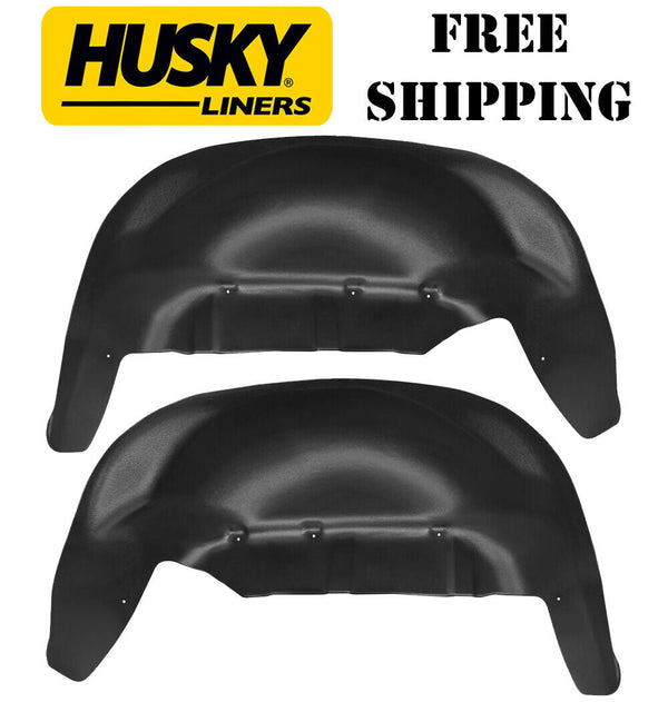 Husky Liner Rear Wheel Well Guards 2020-24 Chevy Silverado 1500
