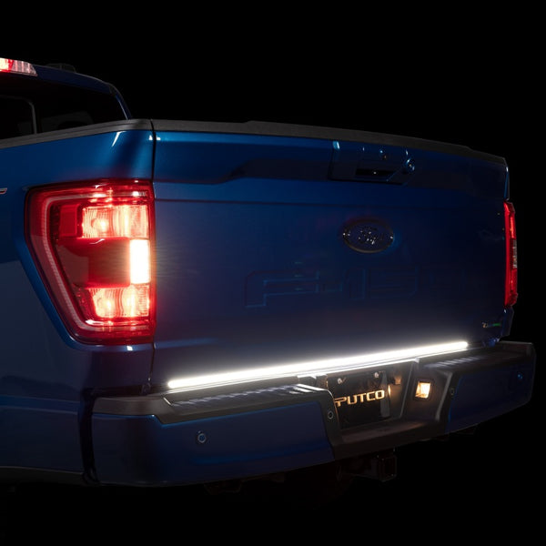 Putco 21-23 Ford F150 (Only w/OE LED Taillights & OBS) 60in Blade Tailgate Light Bar Red/Amber/White