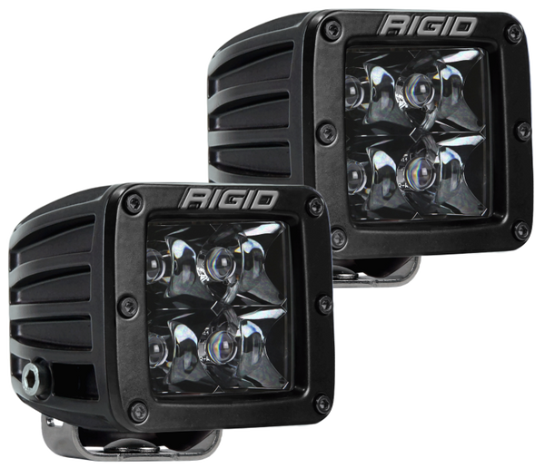 Rigid Industries D-Series Midnight Edition - Spot - Set of 2