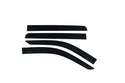 Husky Liners 15-25 Ford F-150 CC & 17-25 F-250/350/450 SD CC Ventvisor Low Pro (4pc) - Matte Blk