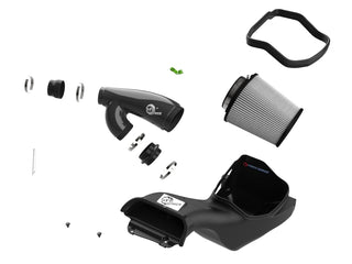 aFe 21-24 Ford F150 Raptor Track Series Carbon Fiber Cold Air Intake System w/ Pro DRY S Filter