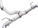 AWE Tuning Subaru BRZ/ Toyota GR86/ Toyota 86 Track Edition Cat-Back Exhaust- Chrome Silver Tips