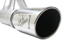 aFe Atlas Exhaust 4in Aluminized Cat-Back w/ 304 SS Polished Tip 11-13 Ford F-150 EcoBoost V6 3.5L