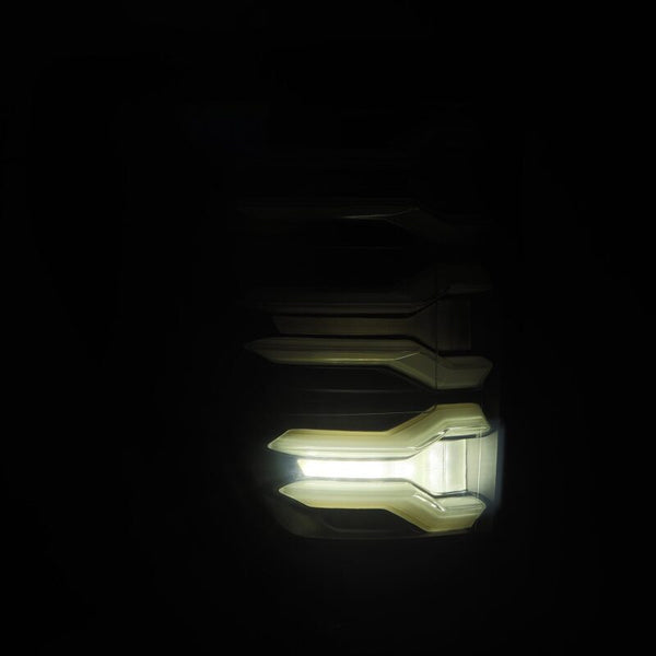 AlphaRex 21-22 Ford F-150 LUXX LED Taillights Black/Red