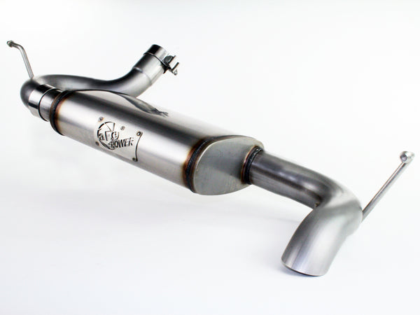 aFe MACH Force XP 07-17 Jeep Wrangler V6-3.6/3.8L 409 SS 2.5in Axle-Back Exhaust